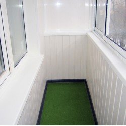 ВАГОНКА ПВХ БЕЛАЯ 3,0м. (ЕВРОПРОФИЛЬ)