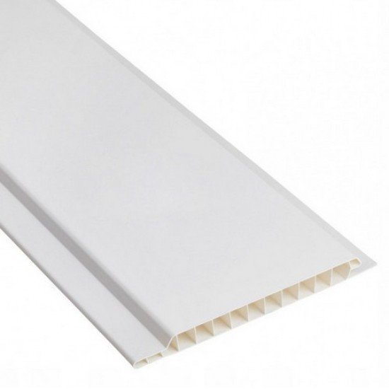 ВАГОНКА ПВХ БЕЛАЯ 2,5м. (ЕВРОПРОФИЛЬ)