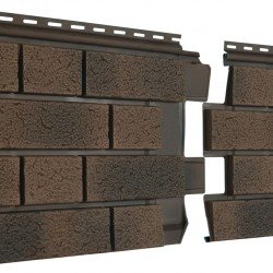 Сайдинг С-ЛОК КЛИНКЕР БАЛТИК МАГМА «Стоун хаус» 0,292*1,95м (U-Plast)