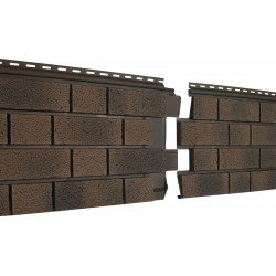 Сайдинг С-ЛОК КЛИНКЕР БАЛТИК МАГМА «Стоун хаус» 0,292*1,95м (U-Plast)