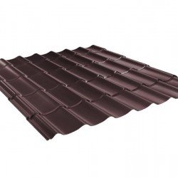 Металлочерепица МОНТЕРРЕЙ Глянцевая 0,45мм СкайПрофиль