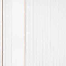 СТЕНОВАЯ ПАНЕЛЬ РЕЕЧНАЯ МДФ БЕЛАЯ LIGHT (WANDERWELT)