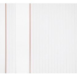 СТЕНОВАЯ ПАНЕЛЬ РЕЕЧНАЯ МДФ БЕЛАЯ LIGHT (WANDERWELT)