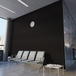 СТЕНОВАЯ ПАНЕЛЬ РЕЕЧНАЯ "ВЕНГЕ" 3D RAIL (GRACE)