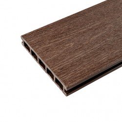 ТЕРРАСНАЯ ДОСКА МПК 2D ТИСНЕНИЕ-ВЕЛЬВЕТ ШОКОЛАД 4,0х0,15м (ВЕРСТА)