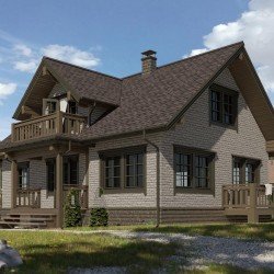 ФАСАДНАЯ ПАНЕЛЬ BERGART ТАБАК LUX 1,809*0,285 (DOCKE)