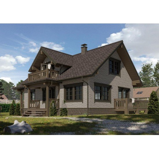 ФАСАДНАЯ ПАНЕЛЬ BERGART ТАБАК LUX 1,809*0,285 (DOCKE)