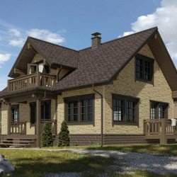 УГОЛ ДЕКОРАТИВНЫЙ ROCKY КЕШЬЮ LUX 400мм (DOCKE)