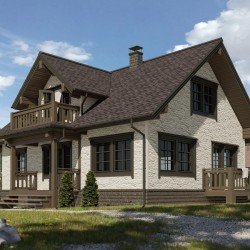 УГОЛ ДЕКОРАТИВНЫЙ ROCKY КОКОС LUX 400мм (DOCKE)