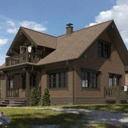 УГОЛ ДЕКОРАТИВНЫЙ АЛТАЙ ШОКОЛАД STANDART 426мм (DOCKE)