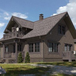 УГОЛ ДЕКОРАТИВНЫЙ СЛАНЕЦ КУРШАВЕЛЬ STANDART 432мм (DOCKE)