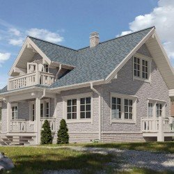 УГОЛ ДЕКОРАТИВНЫЙ СЛАНЕЦ ЛЕХ STANDART 432мм (DOCKE)