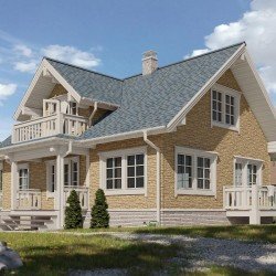 УГОЛ ДЕКОРАТИВНЫЙ СЛАНЕЦ ЦЕРМАТТ STANDART 432мм (DOCKE)