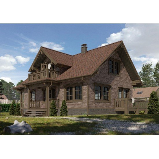 ФАСАДНАЯ ПАНЕЛЬ BURG ЗЕМЛЯНОЙ PREMIUM 1,072*0,472 (DOCKE)