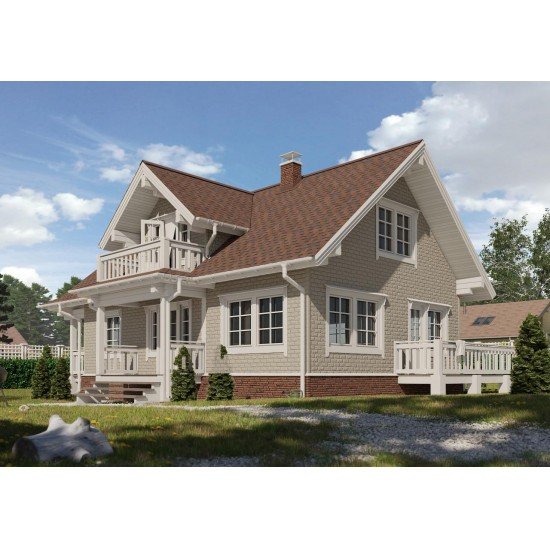 ФАСАДНАЯ ПАНЕЛЬ ДЮФУР ТИРОЛЬ STANDART 1,167*0,449 (DOCKE)