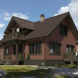 УГОЛ ДЕКОРАТИВНЫЙ FLEMISH КОРИЧНЕВЫЙ STANDART 443мм (DOCKE)