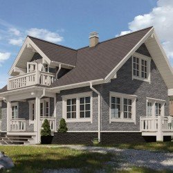 УГОЛ ДЕКОРАТИВНЫЙ STEIN БАЗАЛЬТ PREMIUM 426мм (DOCKE)