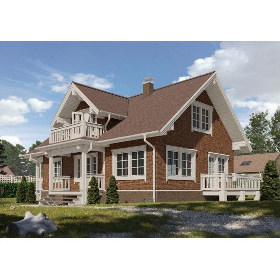 ФАСАДНАЯ ПАНЕЛЬ STERN ДАКОТА PREMIUM 1200х454 DOCKE