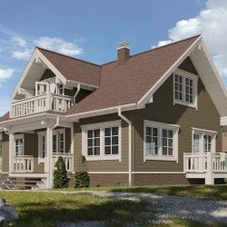 Cайдинг СОСНА БРУС D6S 3,6*0,3м DOCKE PREMIUM