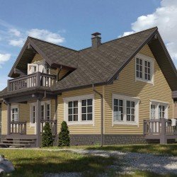 Cайдинг КЕДР БЛОК-ХАУС D4.7T 3,6*0,24м DOCKE PREMIUM