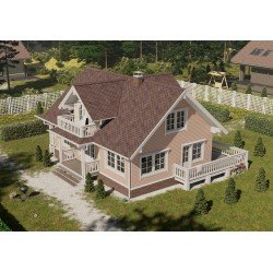 ГИБКАЯ ЧЕРЕПИЦА ШЕСТИГРАННИК КОРИЧНЕВЫЙ DOCKE-PIE EURASIA