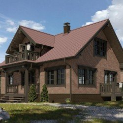 ГИБКАЯ ЧЕРЕПИЦА СОТА КРАСНАЯ DOCKE-PIE STANDART