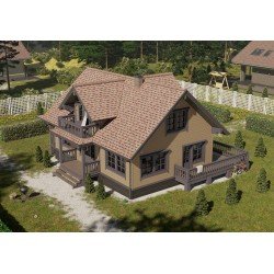 ЛАМИНИРОВАННАЯ ГИБКАЯ ЧЕРЕПИЦА DRAGON КАПУЧИНО DOCKE-PIE PREMIUM