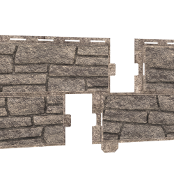 Сайдинг СЛАНЕЦ БЕЖЕВЫЙ «СТОУН ХАУС» 0,225*2,0м (U-Plast)