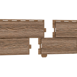 Сайдинг ЛИСТВЕННИЦА МЕДОВАЯ «ХОКЛА» 0,25*2,0м (U-Plast)