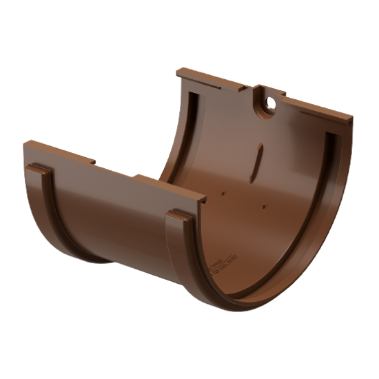 СОЕДИНИТЕЛЬ ЖЕЛОБА ПВХ D120 (DÖCKE DACHA)
