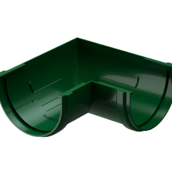УГОЛ ЖЕЛОБА 90гр ПВХ D120 (DÖCKE DACHA)