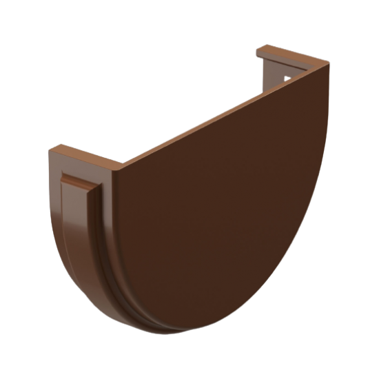 ЗАГЛУШКА ЖЕЛОБА ПВХ D120 (DÖCKE PREMIUM)