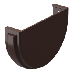 ЗАГЛУШКА ЖЕЛОБА ПВХ D120 (DÖCKE PREMIUM)