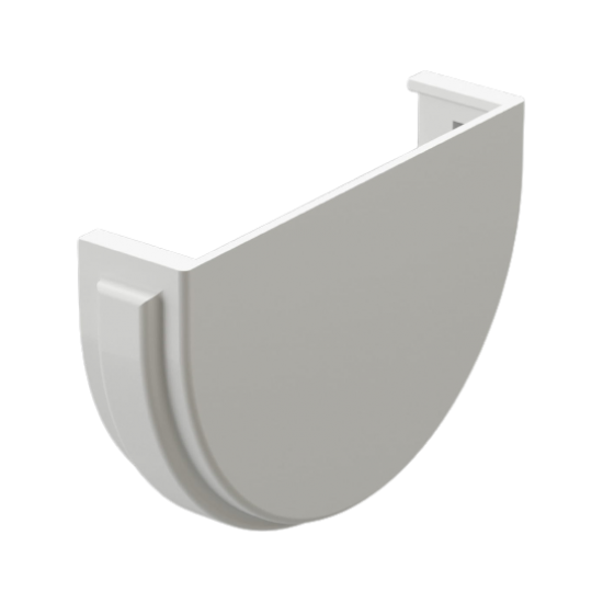 ЗАГЛУШКА ЖЕЛОБА ПВХ D120 (DÖCKE PREMIUM)