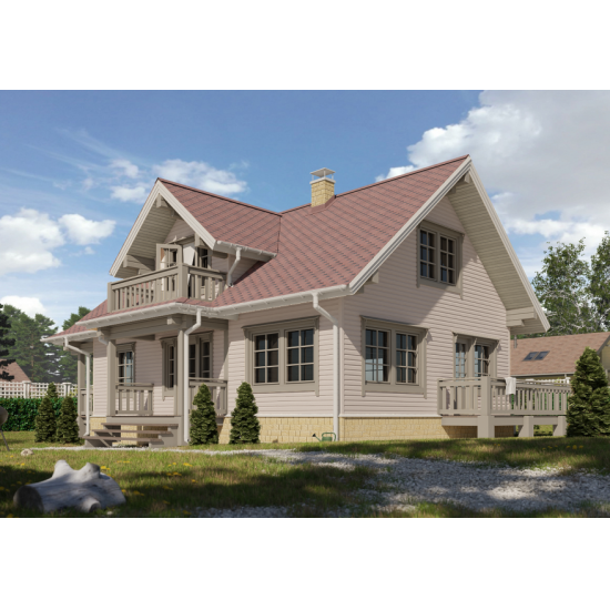 Cайдинг ФИСТАШКИ D4.5D 3,6*0,232м DOCKE PREMIUM
