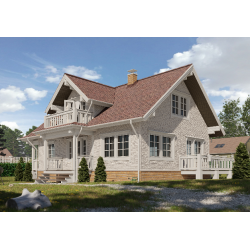 Софит ШОКОЛАД 3,0*0,305м DOCKE STANDART