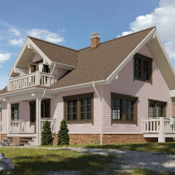 Софит ОРЕХ 3,0*0,305м DOCKE LUX