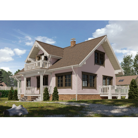 Софит ОРЕХ 3,0*0,305м DOCKE LUX