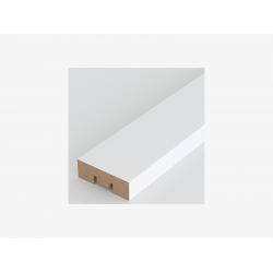 ИНТЕРЬЕРНАЯ РЕЙКА МДФ БЕЛАЯ БРИОНА 2,7м (STELLA)