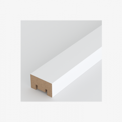 ИНТЕРЬЕРНАЯ РЕЙКА МДФ БЕЛАЯ МИЛАНА 2,7м (STELLA)