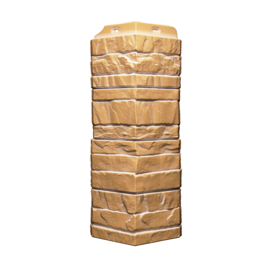 УГОЛ ДЕКОРАТИВНЫЙ ROCKY ПЕКАН LUX 400мм DOCKE