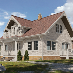 Софит КАШТАН 3,0*0,305м DOCKE STANDART