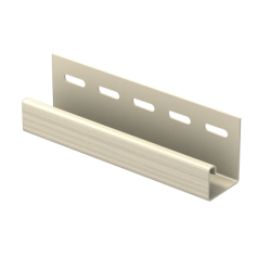 J-планка ВАНИЛЬНАЯ для сайдинга 3,05 м. (U-Plast)