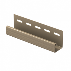 J-планка БЕЖЕВАЯ для сайдинга 3,05 м. (U-Plast)