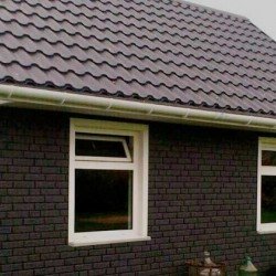 Сайдинг Кирпич Коричневый «Стоун хаус» 0,23*3,025м (U-Plast)