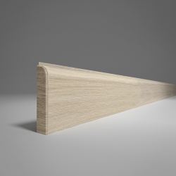 ПЛИНТУС НАПОЛЬНЫЙ ИЗ ВСПЕНЕННОГО ПВХ ДУБ ВЕРДЕ 057 2200х80мм COMFORT