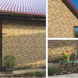 Сайдинг ТАГАНАЙ ТАЕЖНЫЙ «Стоун хаус С-Лок» 1,95*0,29м (U-Plast)