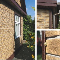 Сайдинг ТАГАНАЙ ДИКИЙ «Стоун хаус С-Лок» 1,95*0,29м (U-Plast)