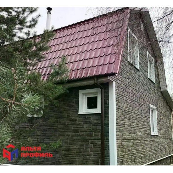 ФАСАДНАЯ ПАНЕЛЬ КАМЕНЬ ТОПАЗ 1010х450мм АЛЬТА-ПРОФИЛЬ