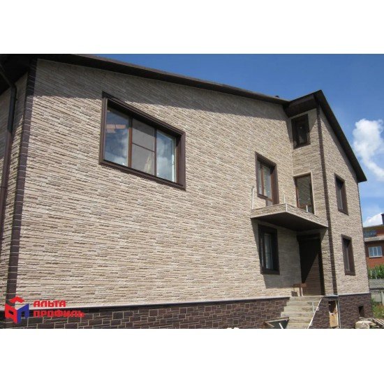 ФАСАДНАЯ ПАНЕЛЬ КАМЕНЬ СКАЛИСТЫЙ АЛТАЙ 1100х430мм АЛЬТА-ПРОФИЛЬ